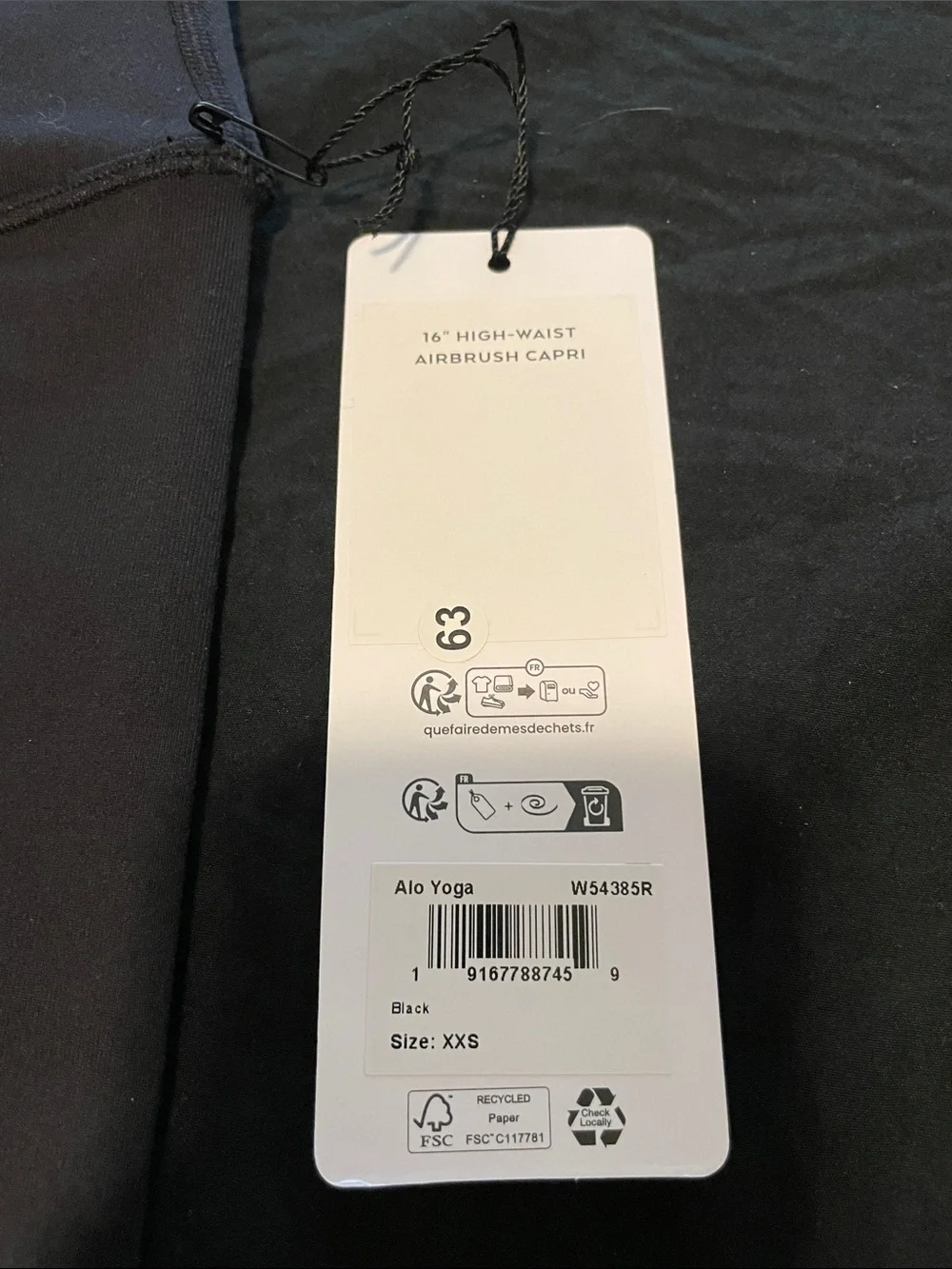 ALO Yoga nwt black